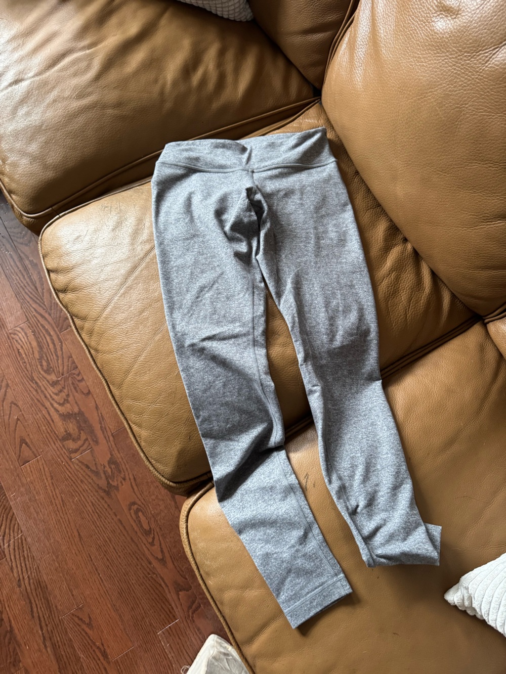 lululemon athletica Light Heather Gray Leggings